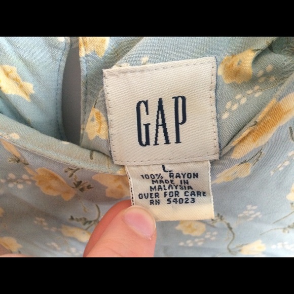 XS vintage floral dress extra small GAP brand - Picture 4 of 4